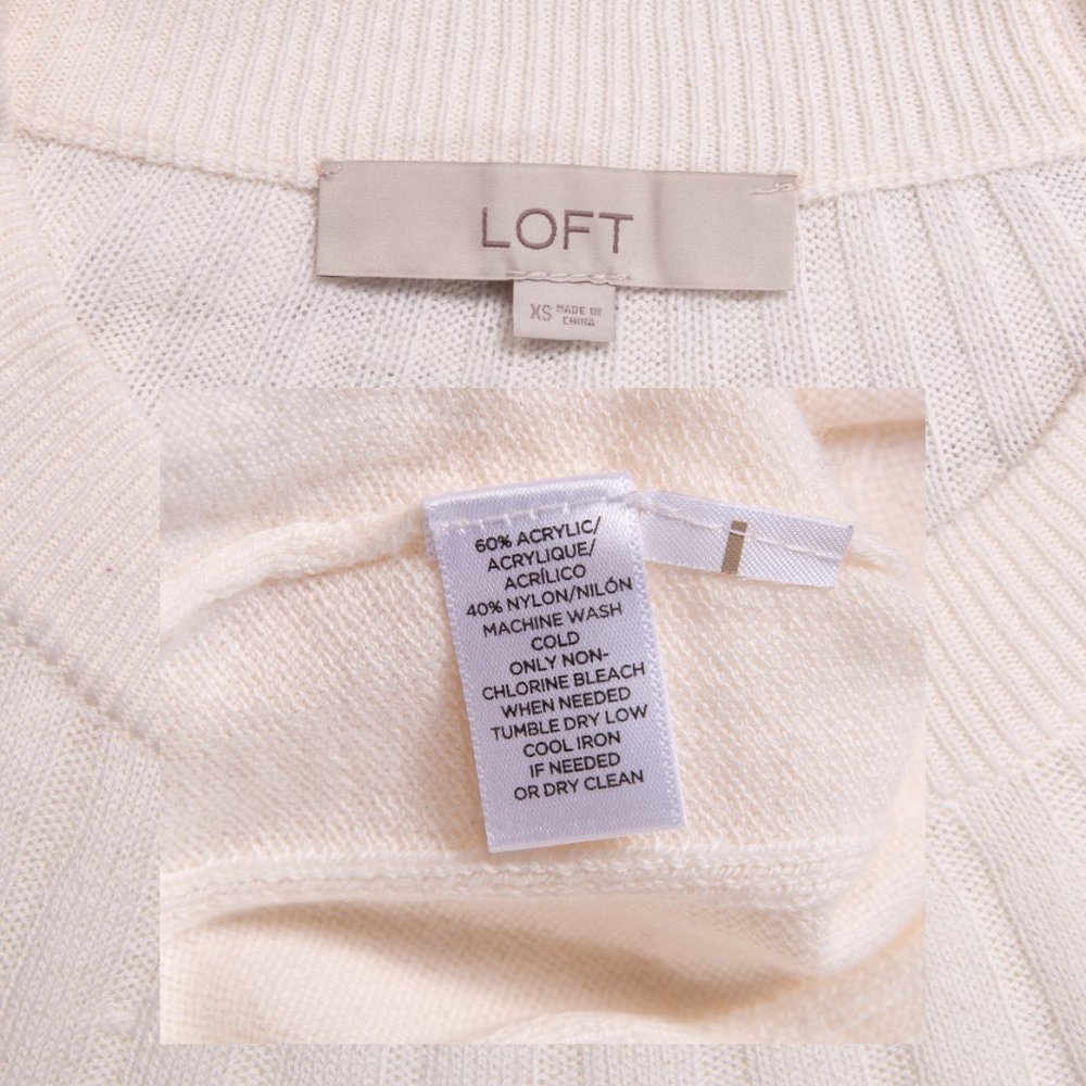 Loft Ribbed Sweater - Picture 6 of 6